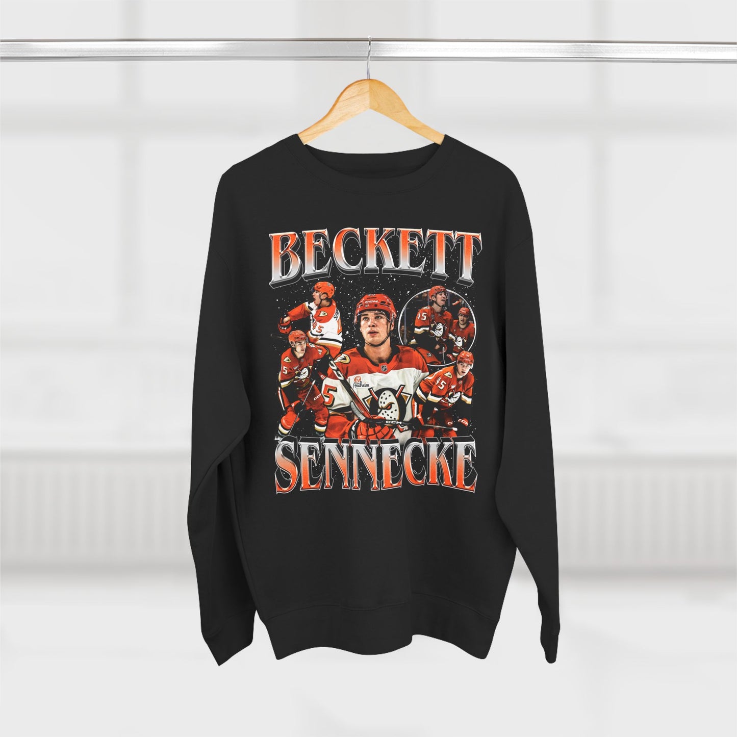 #45 Hockey Crewneck Sweatshirt