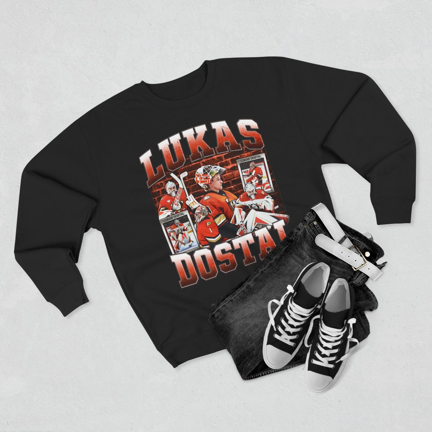 #1 Hockey Crewneck Sweatshirt