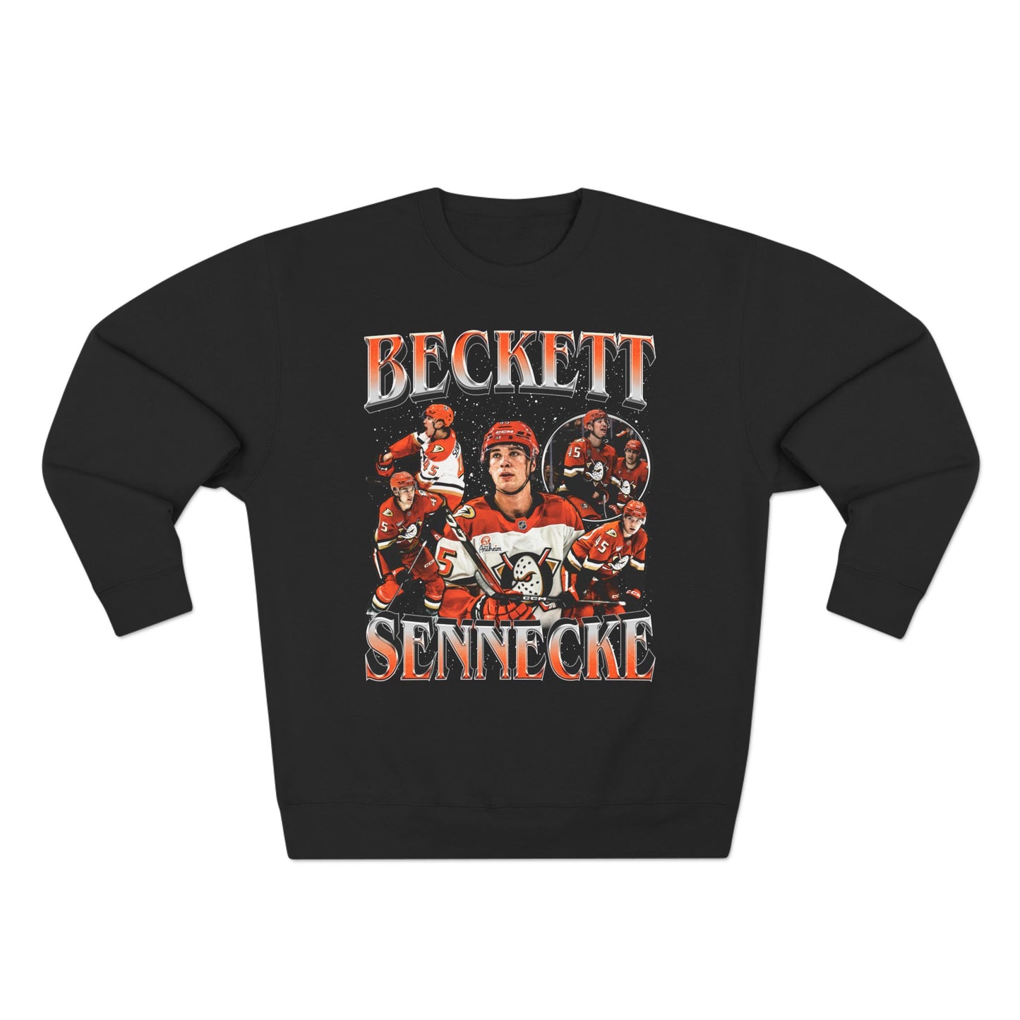 #45 Hockey Crewneck Sweatshirt